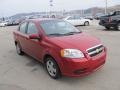 2010 Sport Red Chevrolet Aveo LT Sedan  photo #8