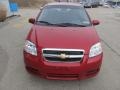 2010 Sport Red Chevrolet Aveo LT Sedan  photo #9