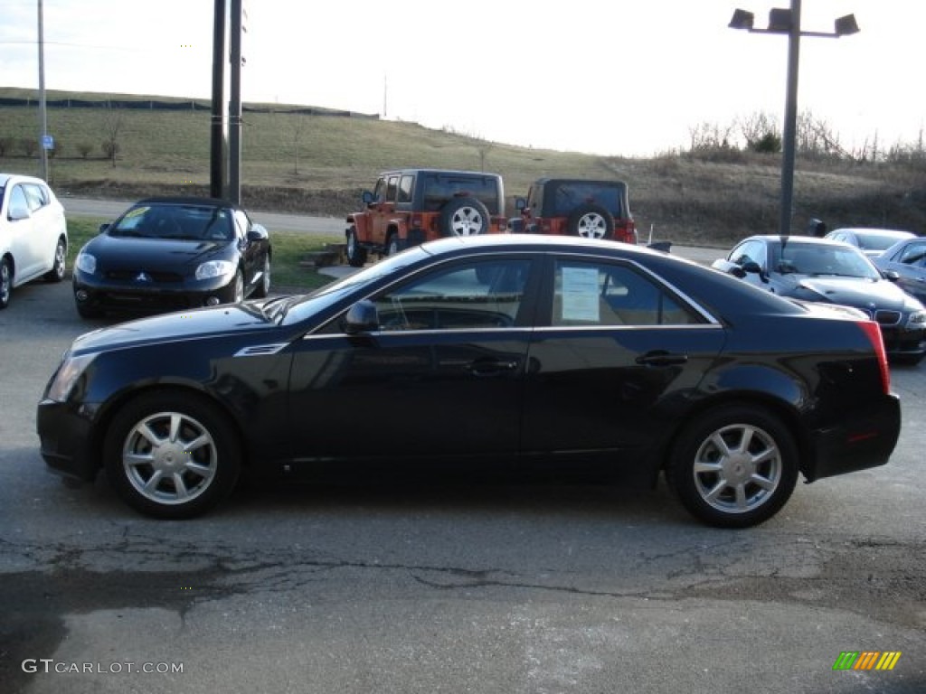 2009 CTS 4 AWD Sedan - Black Ice / Ebony photo #5