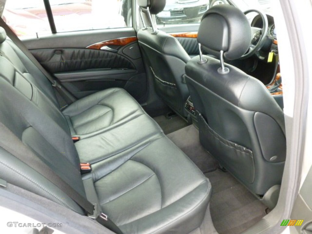Charcoal Interior 2004 Mercedes-Benz E 500 4Matic Wagon Photo #60440747