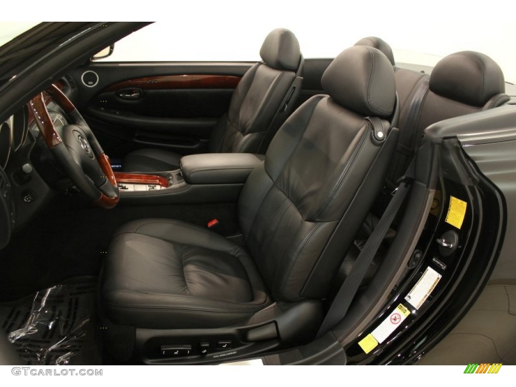 Black Interior 2010 Lexus SC 430 Convertible Photo #60441423