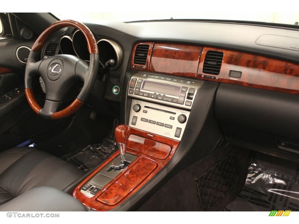 2010 Lexus SC 430 Convertible Black Dashboard Photo #60441494