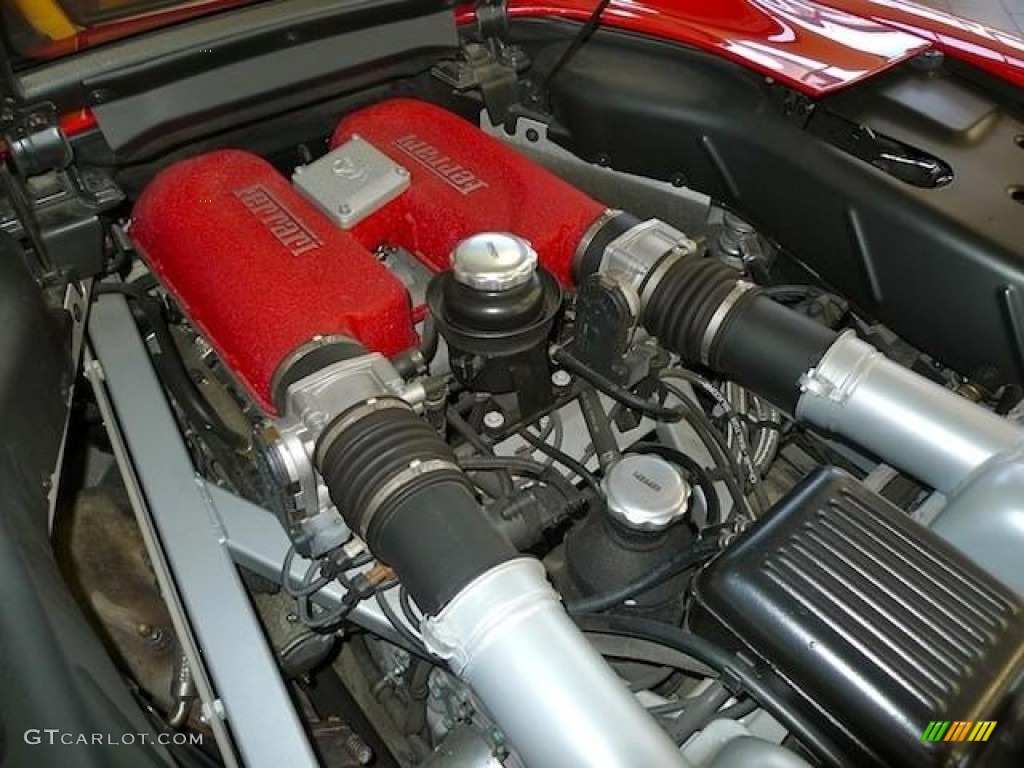2001 Ferrari 360 Spider F1 3.6 Liter DOHC 40-Valve V8 Engine Photo #60442373