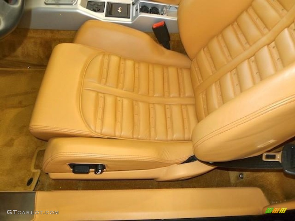 Beige Interior 2001 Ferrari 360 Spider F1 Photo #60442439