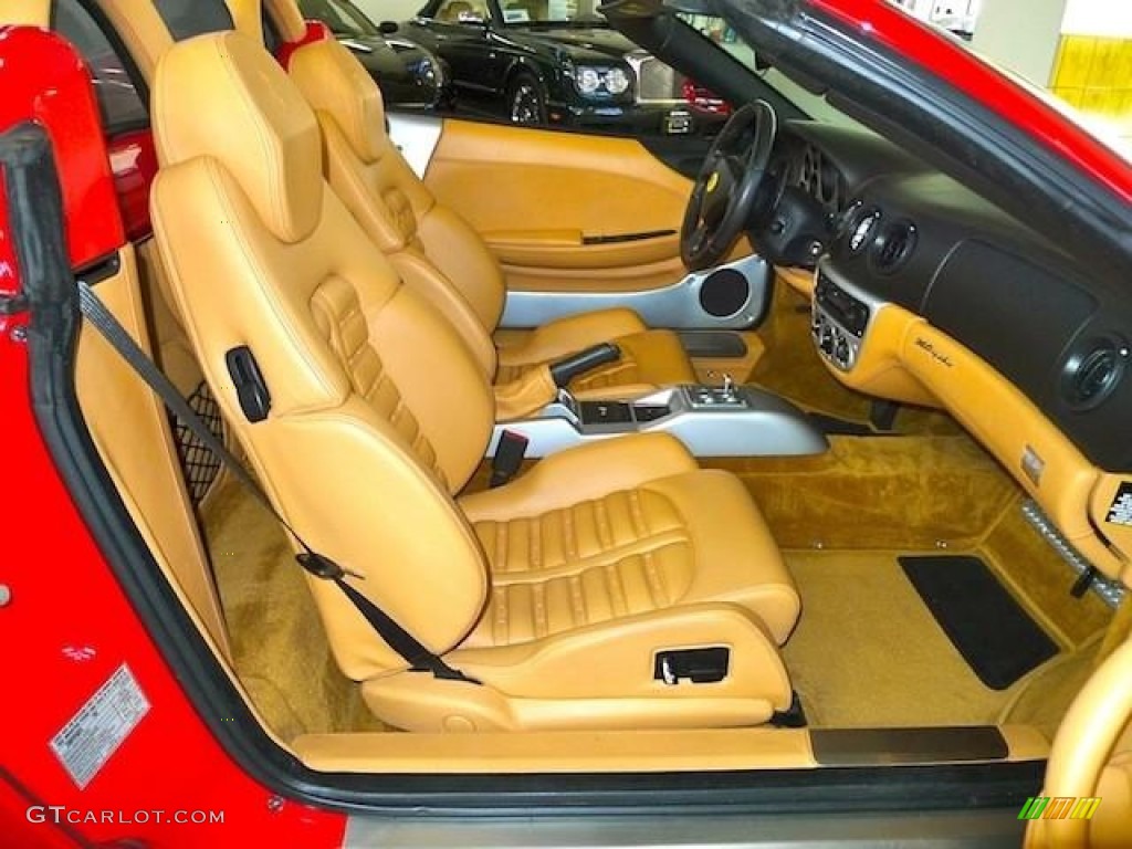 Beige Interior 2001 Ferrari 360 Spider F1 Photo #60442508