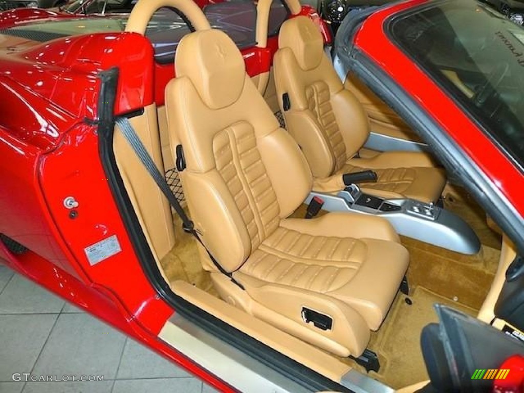 Beige Interior 2001 Ferrari 360 Spider F1 Photo #60442514