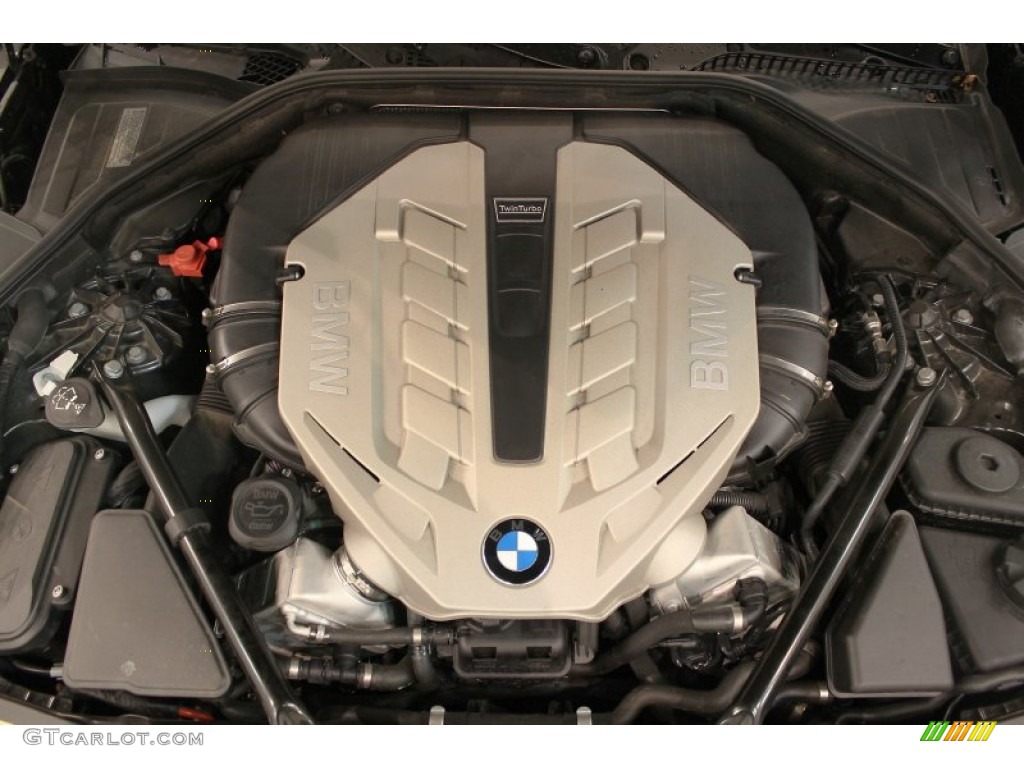 2010 BMW 7 Series 750i xDrive Sedan 4.4 Liter DFI Twin-Turbocharged DOHC 32-Valve VVT V8 Engine Photo #60442589
