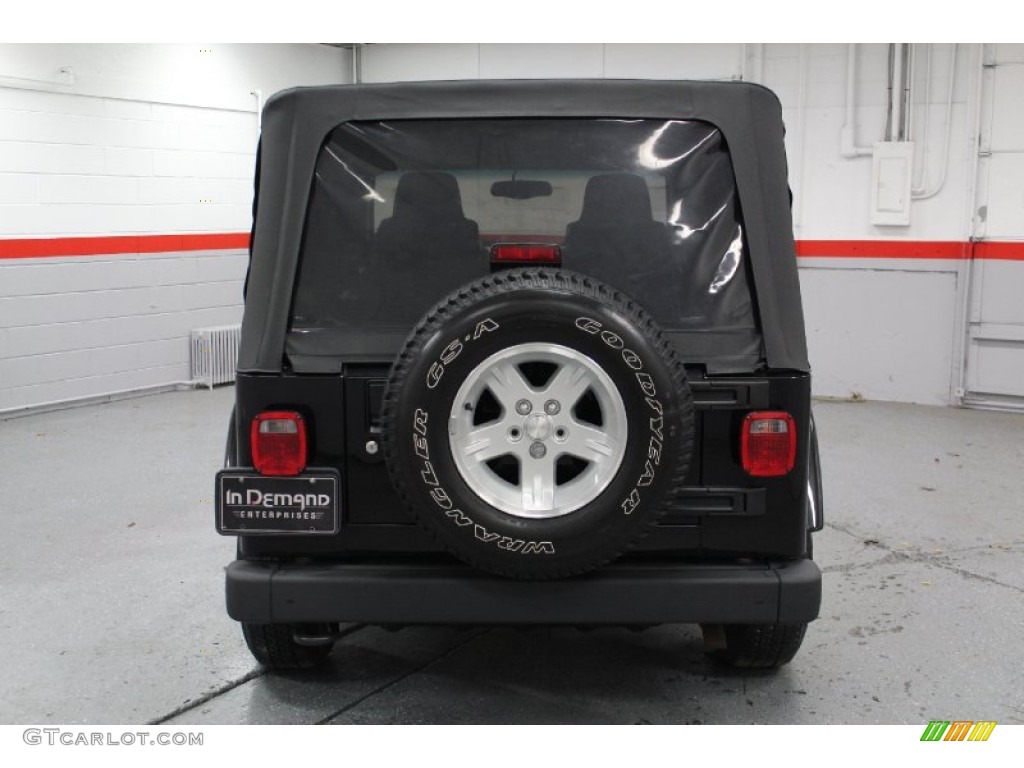 2006 Wrangler Unlimited 4x4 - Black / Dark Slate Gray photo #25