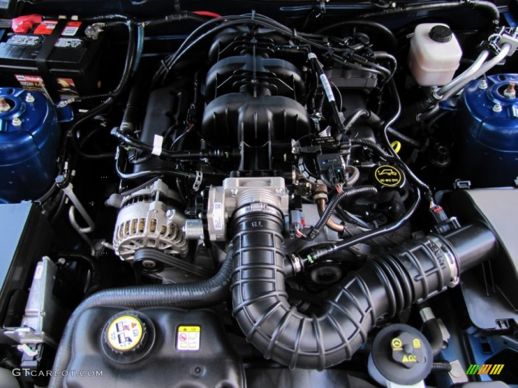 2007 Ford Mustang V6 Premium Convertible 4.0 Liter SOHC 12-Valve V6 Engine Photo #60443759