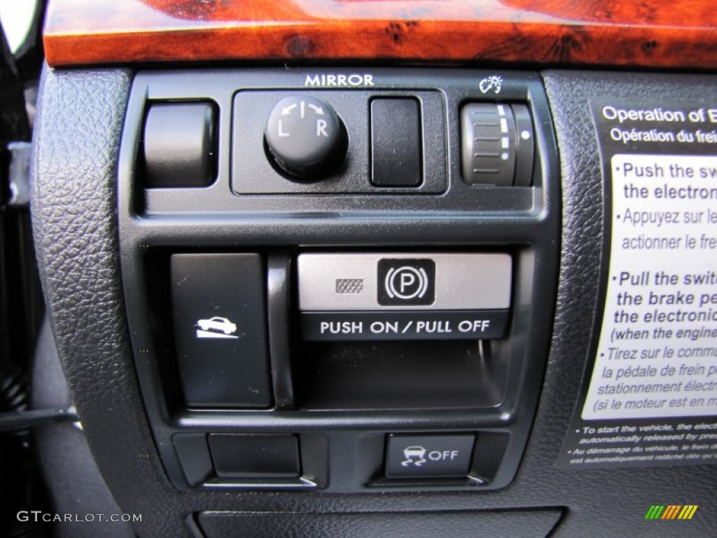 2010 Subaru Outback 3.6R Limited Wagon Controls Photo #60443813