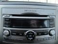 2010 Subaru Outback Off Black Interior Audio System Photo