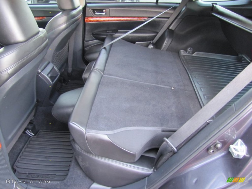 2010 Outback 3.6R Limited Wagon - Graphite Gray Metallic / Off Black photo #32