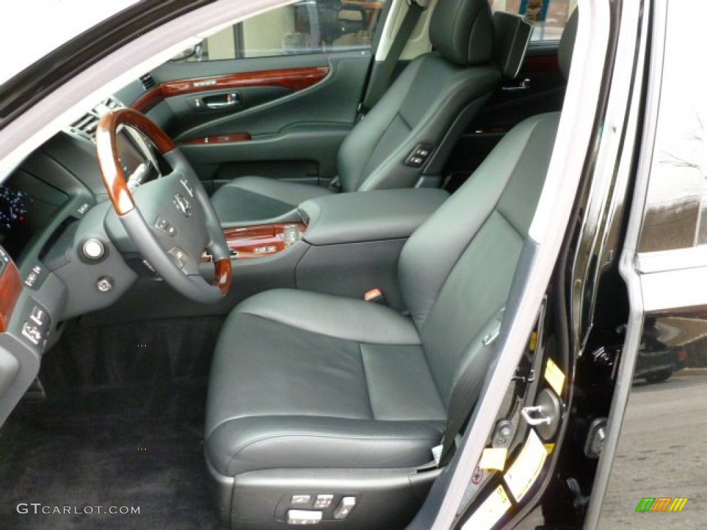 Black Interior 2011 Lexus LS 460 L AWD Photo #60444338
