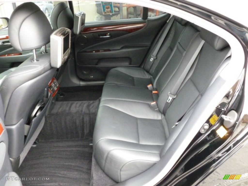 Black Interior 2011 Lexus LS 460 L AWD Photo #60444350