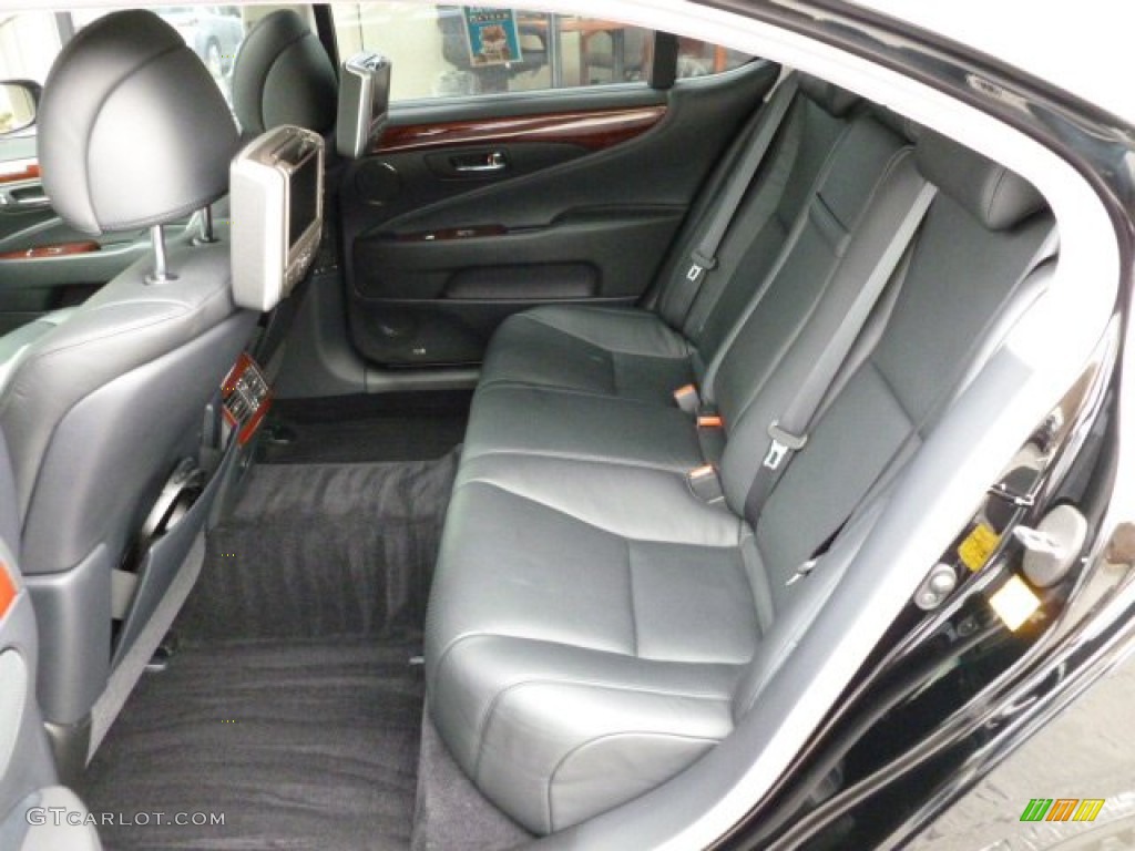 2011 LS 460 L AWD - Obsidian Black / Black photo #13