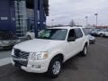 White Suede 2010 Ford Explorer XLT