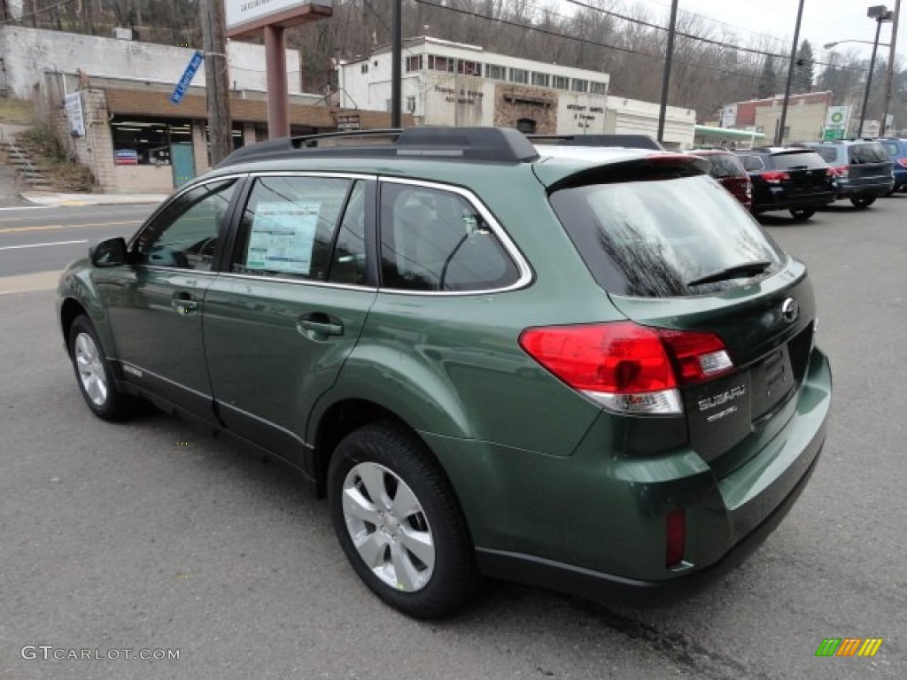 2012 Outback 2.5i - Cypress Green Pearl / Warm Ivory photo #2