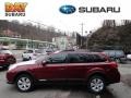 2012 Ruby Red Pearl Subaru Outback 2.5i Premium  photo #1