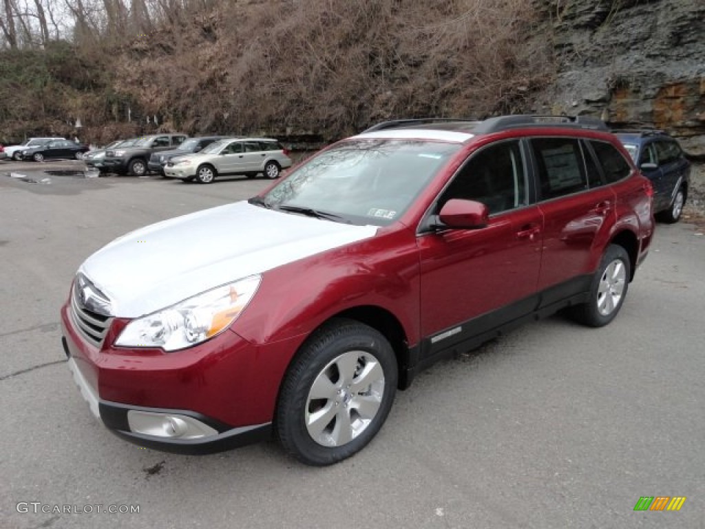 Ruby Red Pearl 2012 Subaru Outback 3.6R Limited Exterior Photo #60446446