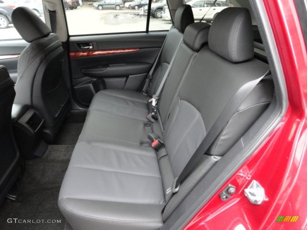 Off Black Interior 2012 Subaru Outback 3.6R Limited Photo #60446460