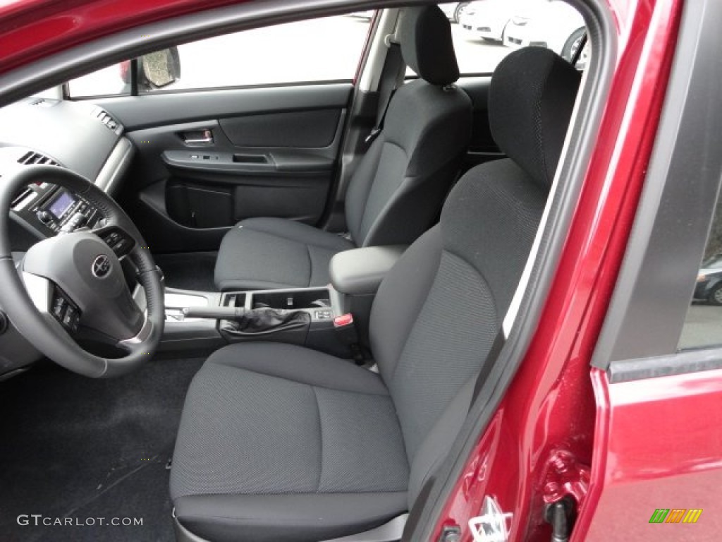 Black Interior 2012 Subaru Impreza 2.0i Premium 5 Door Photo #60446812