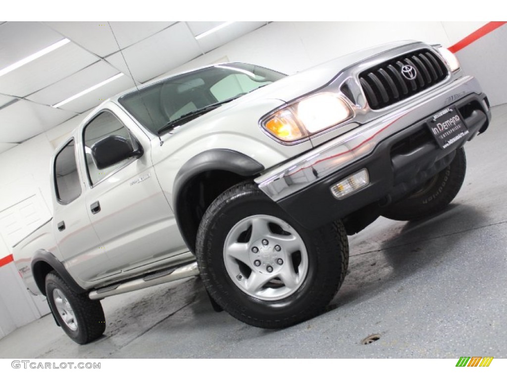 2004 Tacoma V6 TRD Double Cab 4x4 - Lunar Mist Metallic / Charcoal photo #1