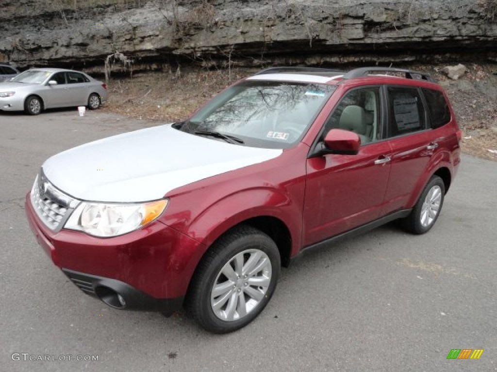 Camellia Red Pearl 2012 Subaru Forester 2.5 X Premium Exterior Photo #60447187
