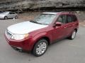 Camellia Red Pearl 2012 Subaru Forester 2.5 X Premium Exterior