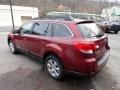 2012 Ruby Red Pearl Subaru Outback 3.6R Limited  photo #2