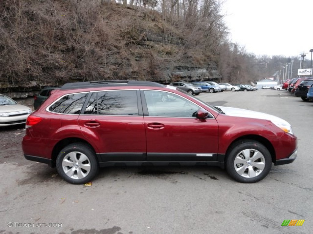 Ruby Red Pearl 2012 Subaru Outback 3.6R Limited Exterior Photo #60447722