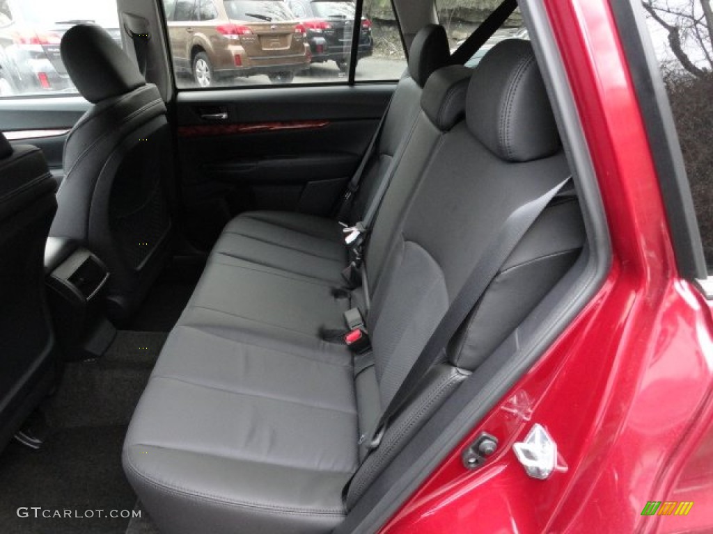 Off Black Interior 2012 Subaru Outback 3.6R Limited Photo #60447766