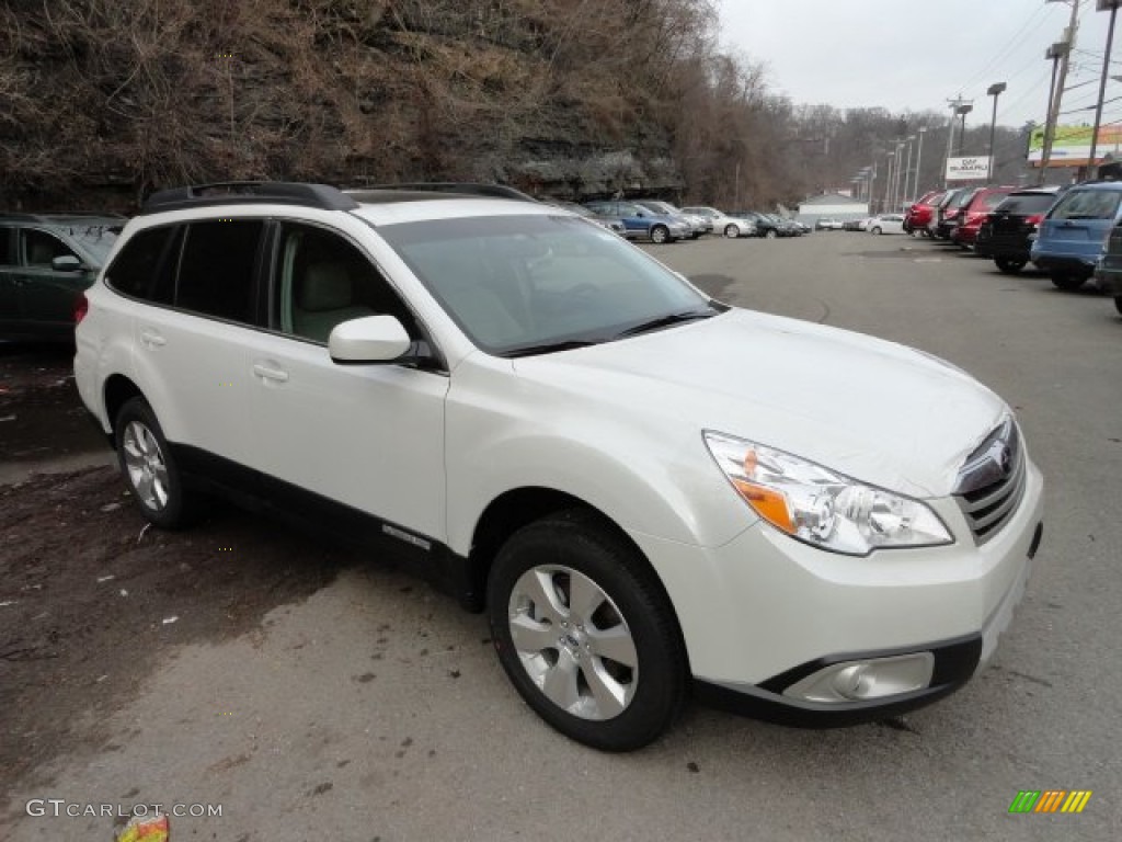 Satin White Pearl 2012 Subaru Outback 3.6R Limited Exterior Photo #60447972