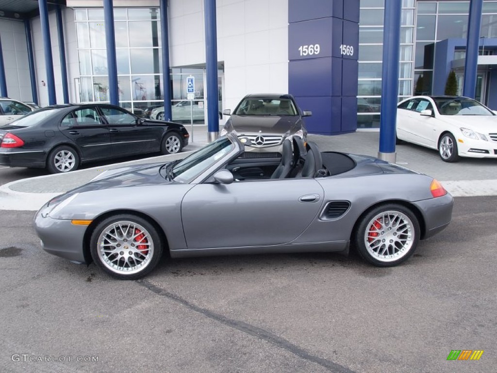 Seal Grey Metallic 2002 Porsche Boxster S Exterior Photo #60448011