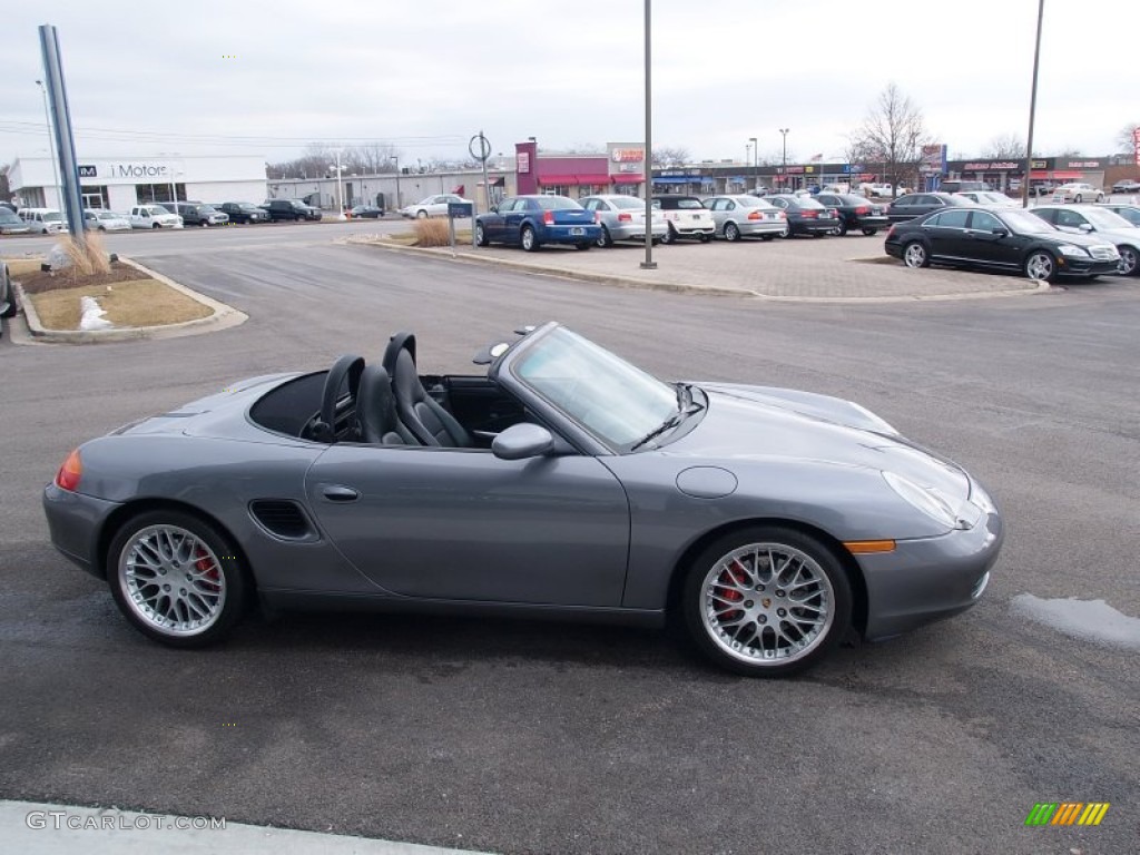 Seal Grey Metallic 2002 Porsche Boxster S Exterior Photo #60448038