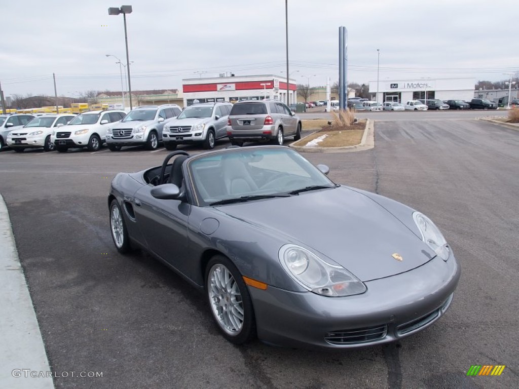 Seal Grey Metallic 2002 Porsche Boxster S Exterior Photo #60448044
