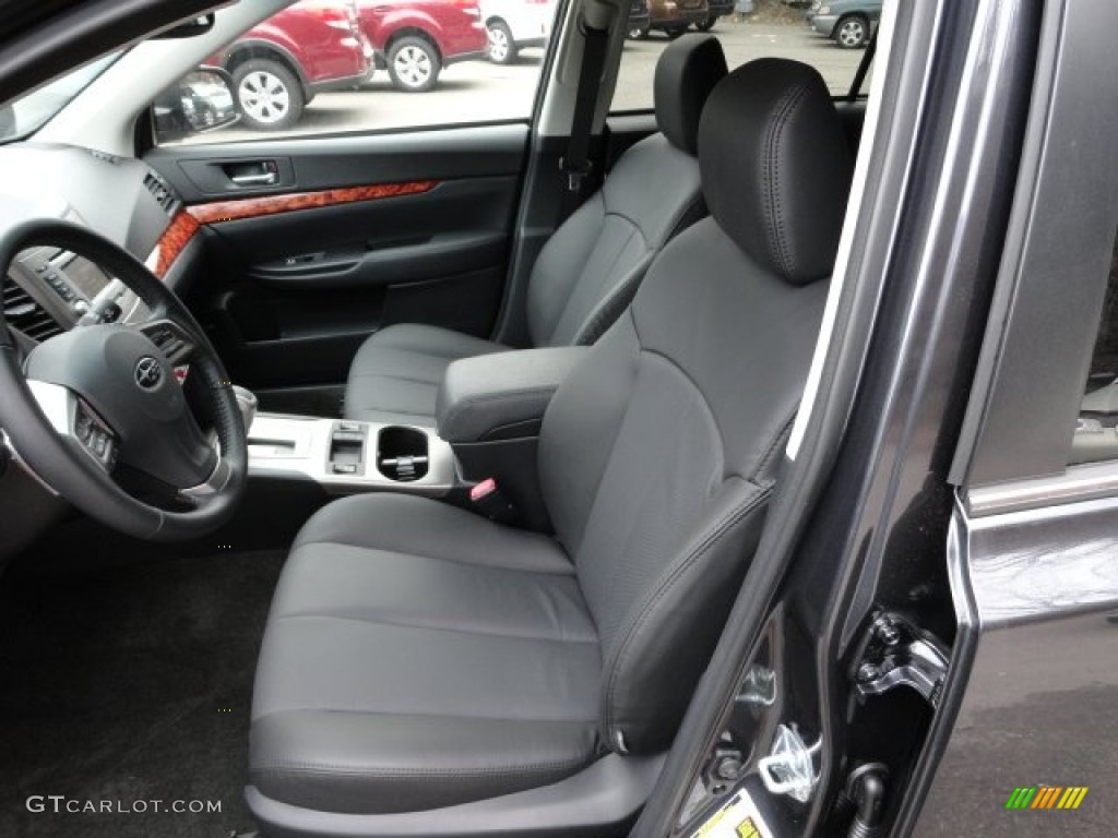Off Black Interior 2012 Subaru Outback 3.6R Limited Photo #60448239