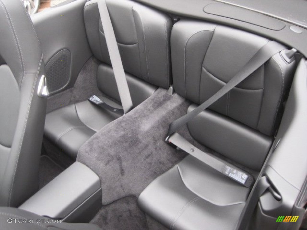 Black Interior 2011 Porsche 911 Carrera S Cabriolet Photo #60448320
