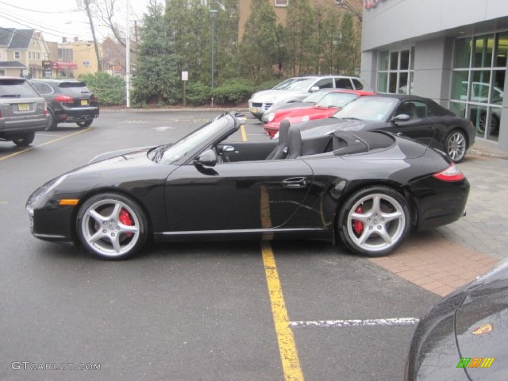 Black 2011 Porsche 911 Carrera S Cabriolet Exterior Photo #60448347