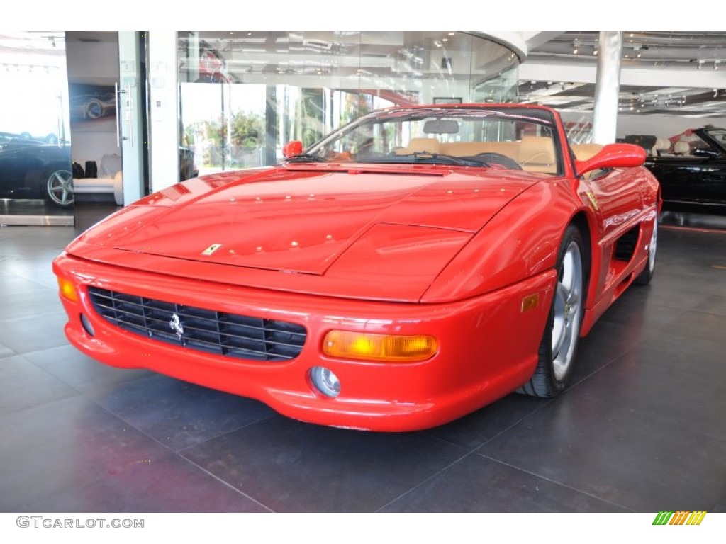 1996 F355 Spider - Red / Tan photo #3