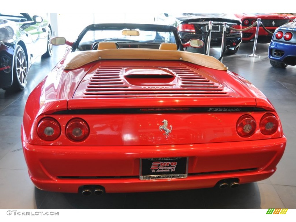 1996 F355 Spider - Red / Tan photo #5