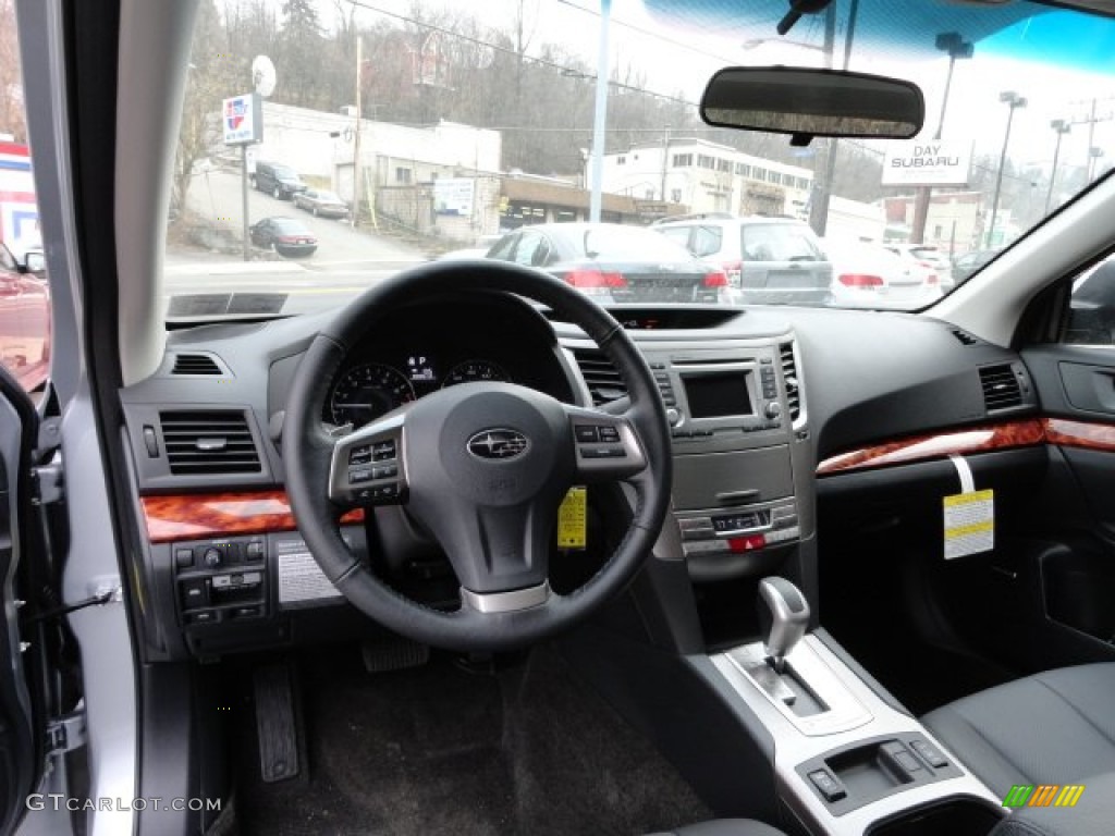 Off Black Interior 2012 Subaru Legacy 3.6R Limited Photo #60448446