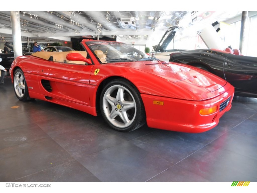 1996 F355 Spider - Red / Tan photo #24