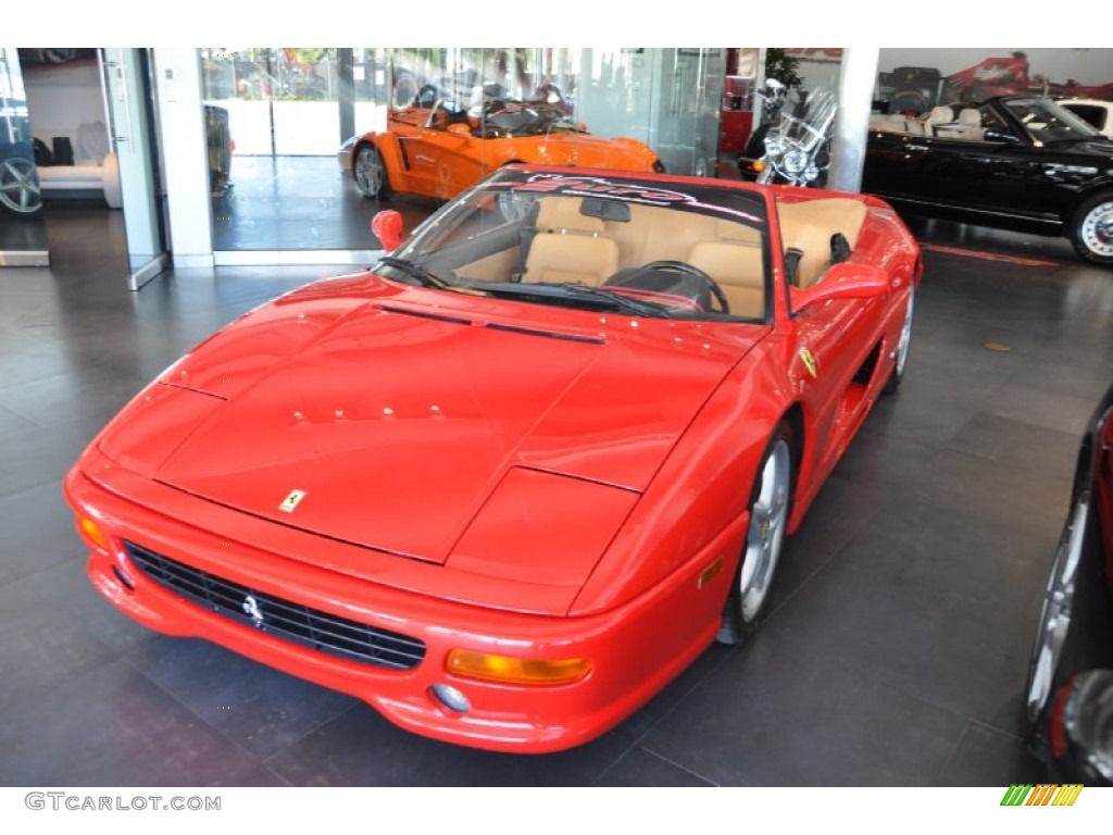 1996 F355 Spider - Red / Tan photo #30