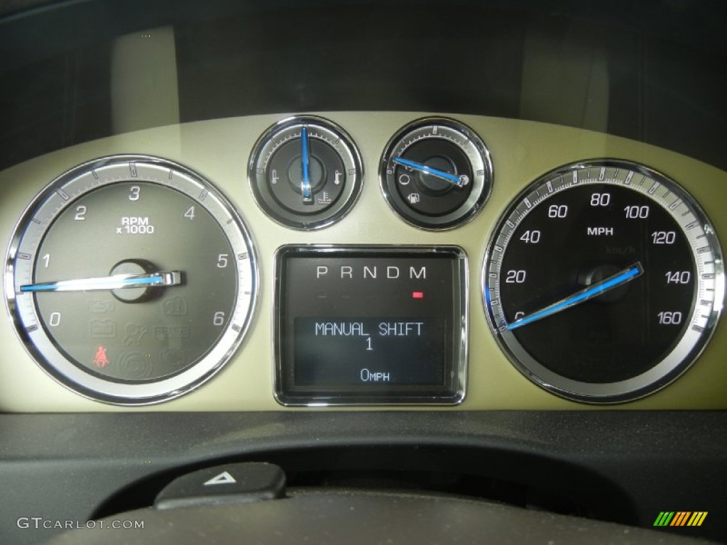 2010 Cadillac Escalade ESV Platinum AWD Gauges Photo #60448755