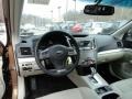 Warm Ivory 2012 Subaru Outback 3.6R Premium Interior Color