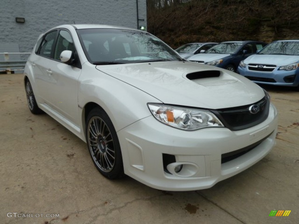 Satin White Pearl 2012 Subaru Impreza WRX STi 5 Door Exterior Photo #60450124