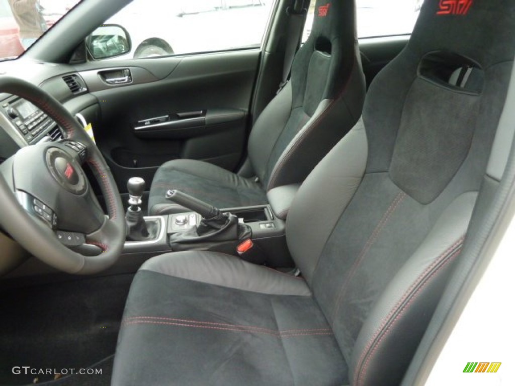 STi Black Alcantara/Carbon Black Interior 2012 Subaru Impreza WRX STi 5 Door Photo #60450150