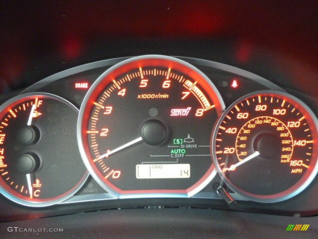 2012 Subaru Impreza WRX STi 5 Door Gauges Photo #60450210