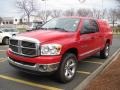 2007 Flame Red Dodge Ram 1500 SLT Quad Cab 4x4  photo #1