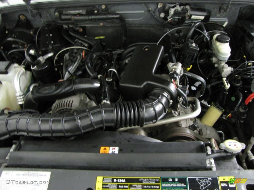 2006 Ford Ranger XLT Regular Cab 4x4 3.0 Liter OHV 12V Vulcan V6 Engine Photo #60452166